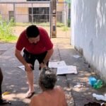 Equipe da Sesmamu realiza atendimento a pessoas em situação de rua, oferecendo suporte e orientação social em Palmas.