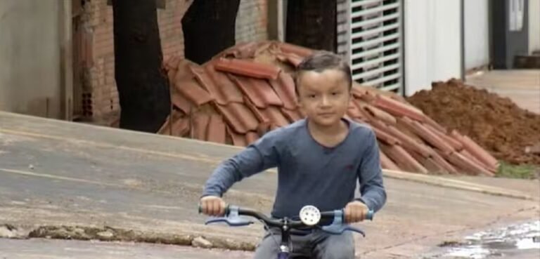 Menino de 5 anos se recupera após sofrer queimaduras em explosão de churrasqueira em Palmas