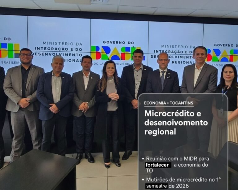 Senadora Dorinha acerta grupo de trabalho para mutirões de microcrédito no Tocantins e entrada em Rotas de Integração Nacional