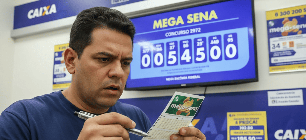 Mega-Sena 2972 acumula e prêmio estimado vai a R$ 62 milhões - Imagem do artigo original