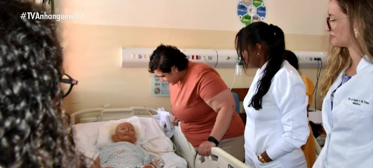 Jornal Anhanguera 2ª Edição destaca idosa de 112 anos em cirurgia, torneio de xadrez e acidente com 19 feridos - Imagem do artigo original