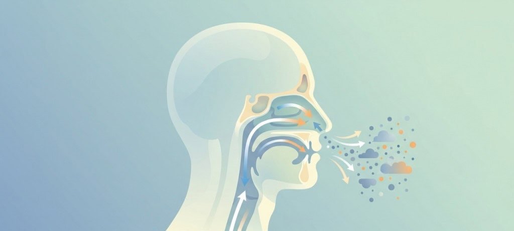Espirro atua como defesa natural ao expulsar partículas irritantes das vias respiratórias - Imagem do artigo original