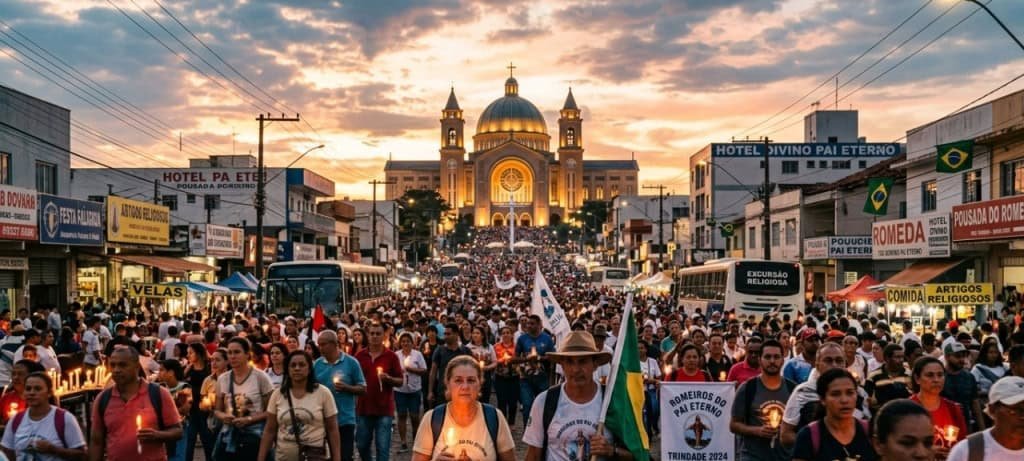 Cidades goianas redesenham trânsito, comércio e expansão a partir de templos gigantescos - Imagem do artigo original