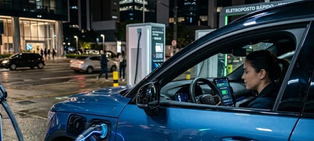 Software sueco de recarga rápida eleva em 23% a durabilidade das baterias de carros elétricos - Imagem do artigo original