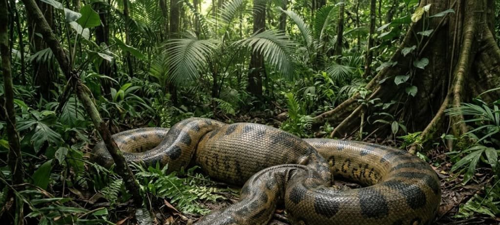 Cientistas registram “Baronesa”, a maior serpente selvagem já medida, com 450 kg - Imagem do artigo original