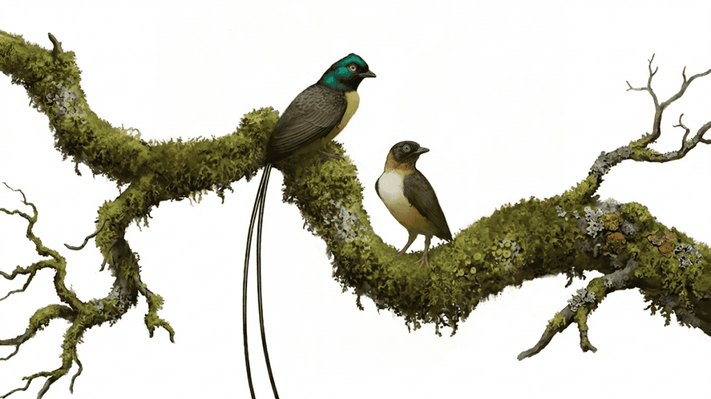 Fóssil de 121 milhões de anos revela Plumadraco bankoorum, ave com cauda duas vezes maior que o corpo - Imagem do artigo original