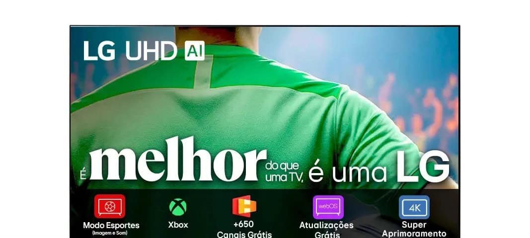 LG UA75 de 65″ tem queda de preço no Mercado Livre durante a Copa - Imagem do artigo original