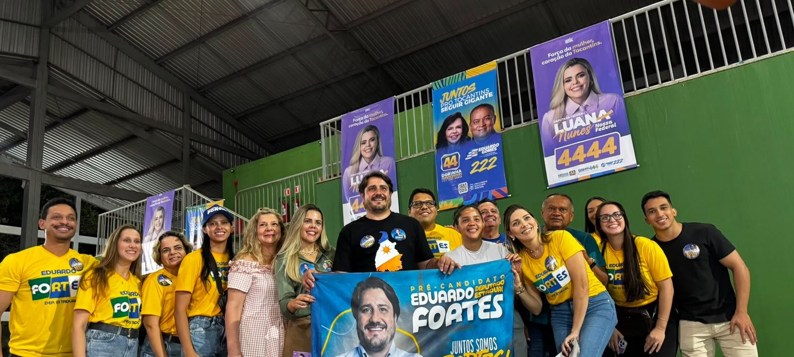 Eduardo Fortes participa de encontro político em Palmas com Luana Nunes, Professora Dorinha e Carlos Gaguim - Imagem do artigo