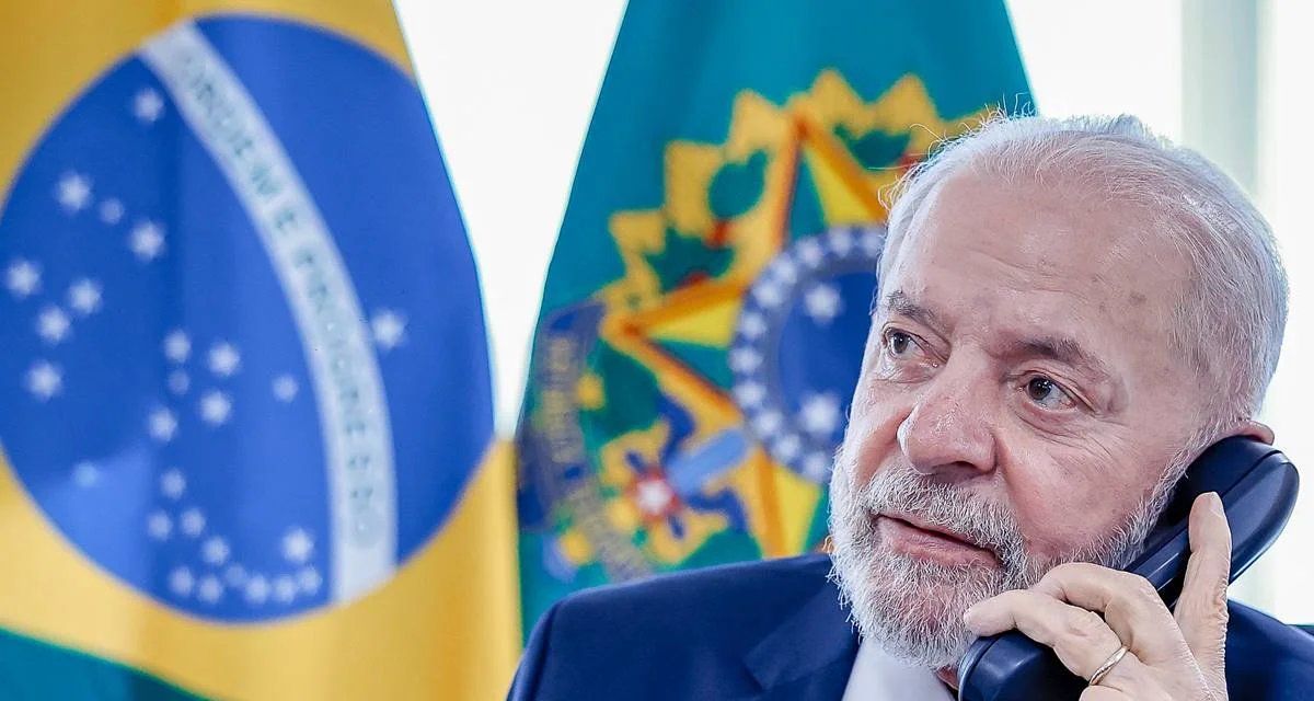Lula alega a Trump que relação dispensa intermediários - Imagem do artigo