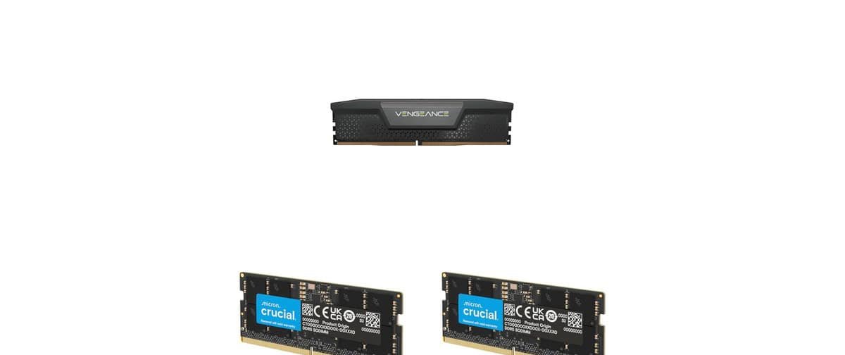 Amazon destaca três memórias RAM DDR5 em oferta para desktops e notebooks - Imagem do artigo