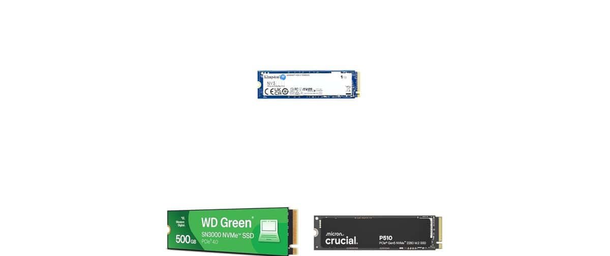 Amazon anuncia ofertas em três SSDs NVMe de diferentes gerações - Imagem do artigo