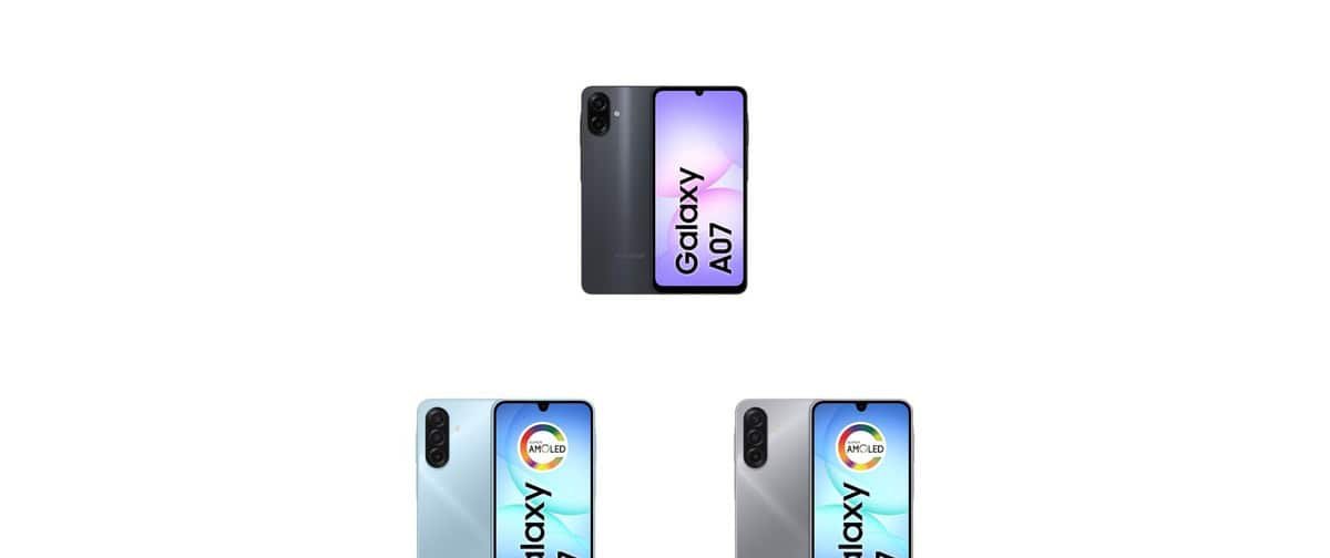 Amazon destaca promoções para Galaxy A07 e A17 com até 128 GB de espaço interno - Imagem do artigo