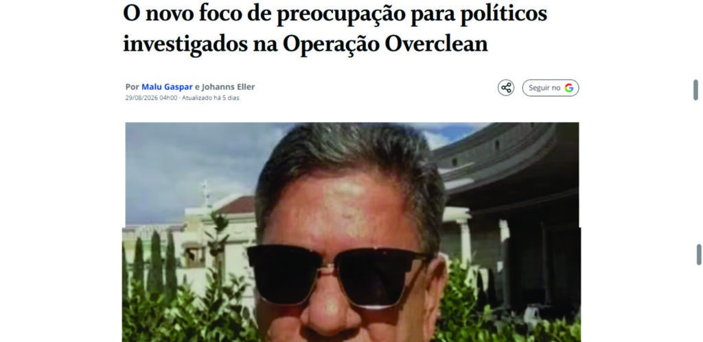 Operação Overclean volta a assombrar campanha de Vicentinho Júnior; tucano nega investigação - Imagem do artigo