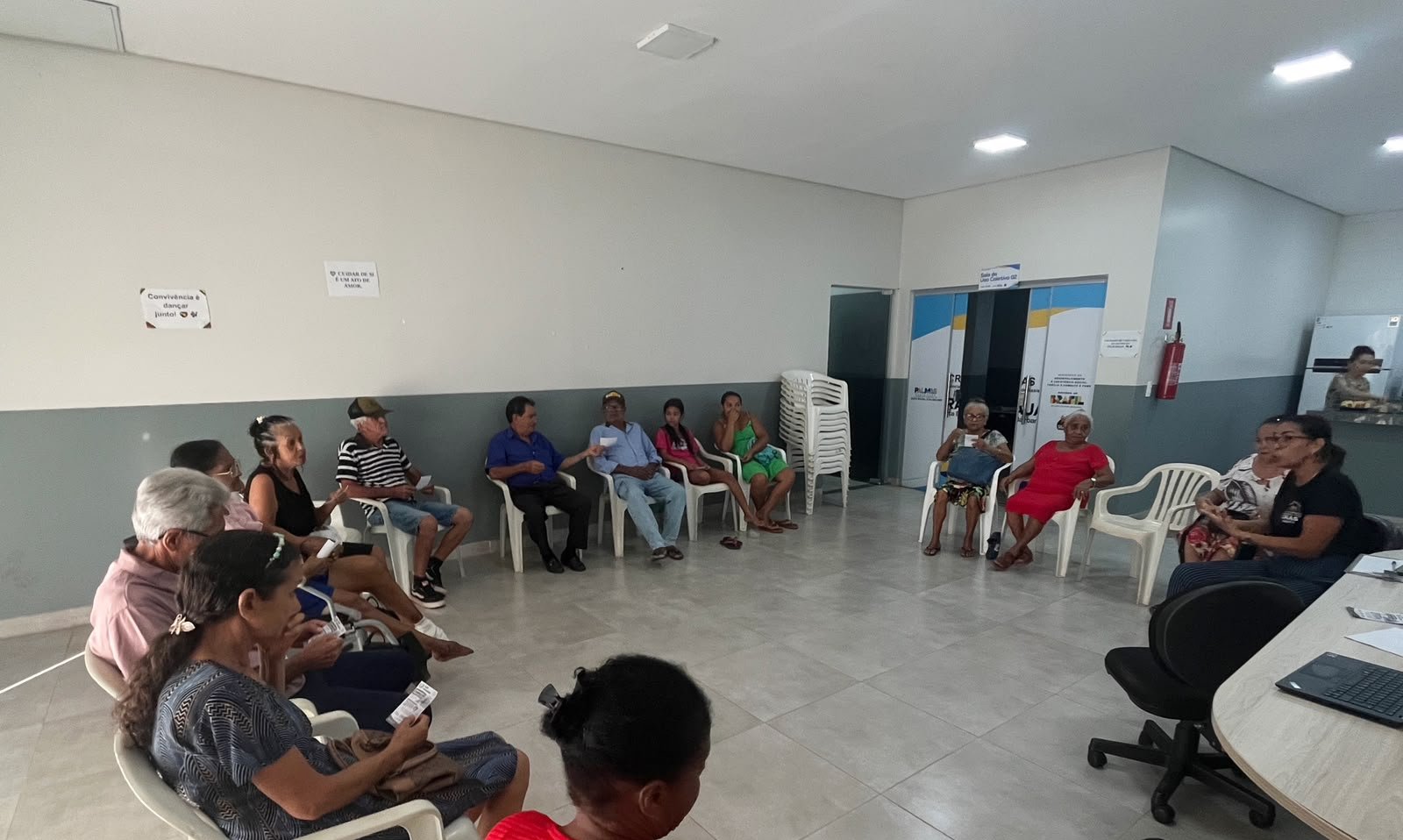 Cras Karajá II realiza encontro sobre envelhecimento com respeito e dignidade - Imagem do artigo original